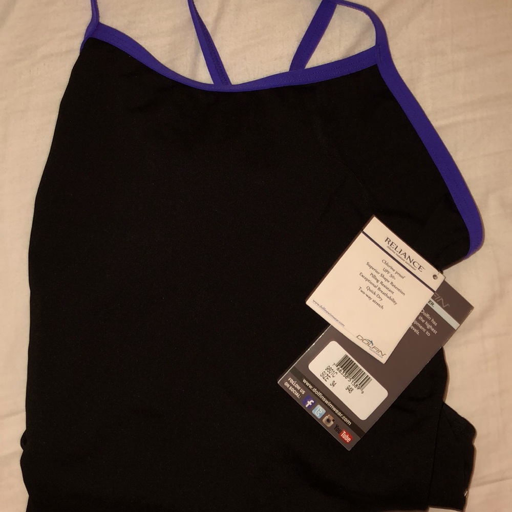 NWT Dolfin Practice Bathing Suit Size 34